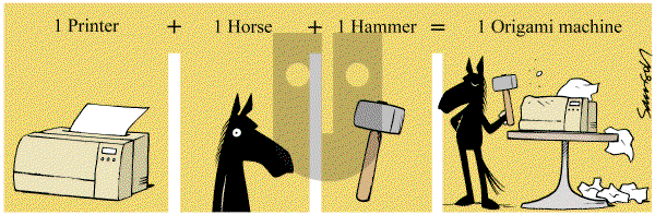 Dark Side of the Horse on Friday June 1, 2012 Comic Strip
