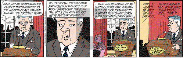 Doonesbury on Tuesday August 2, 2005 Comic Strip