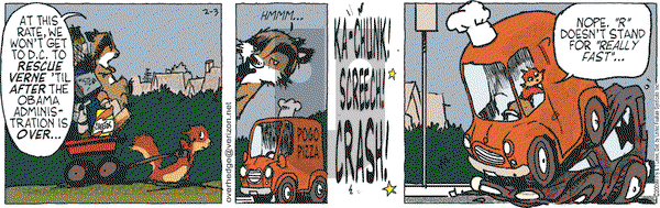 Over the Hedge on Tuesday February 3, 2009 Comic Strip