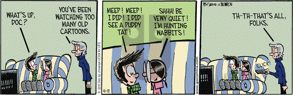 Grand Avenue on Saturday April 11, 2015 Comic Strip