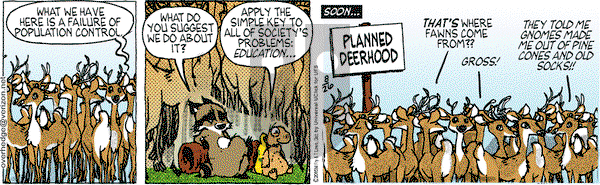 Over the Hedge on Wednesday August 26, 2015 Comic Strip