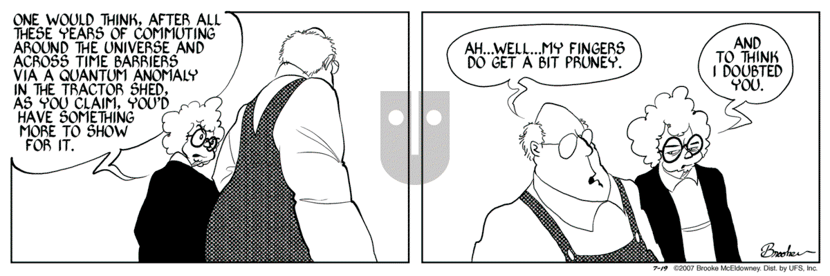 9 Chickweed Lane - Thursday July 19, 2007 Comic Strip