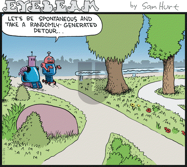 Eyebeam on Monday December 9, 2024 Comic Strip