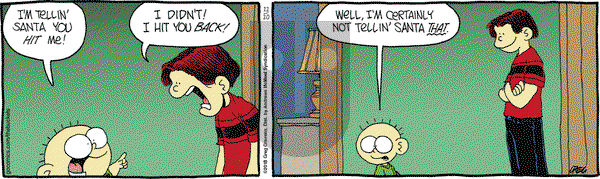 The Buckets on Thursday December 20, 2018 Comic Strip