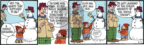 Monty on Monday March 2, 2009 Comic Strip