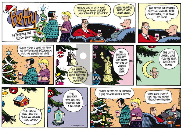 Betty on Tuesday June 24, 1997 Comic Strip