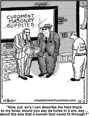 Close to Home - Friday October 3, 2003 Comic Strip