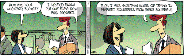 The Buckets on Monday March 8, 2021 Comic Strip