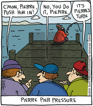 The Argyle Sweater on Tuesday April 19, 2016 Comic Strip