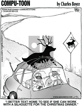 Compu-toon on Thursday December 24, 2009 Comic Strip