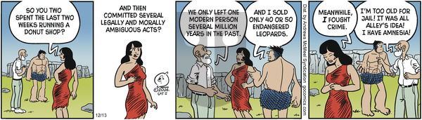Alley Oop - Friday December 13, 2024 Comic Strip