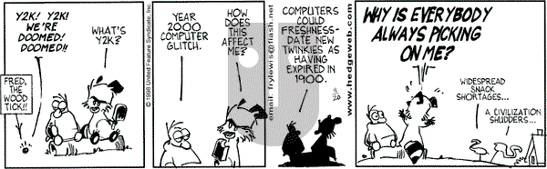 Over the Hedge on Friday November 20, 1998 Comic Strip