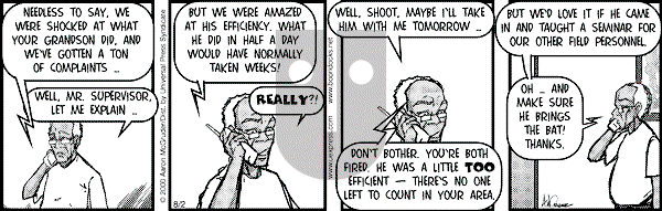 The Boondocks on Wednesday March 5, 2008 Comic Strip