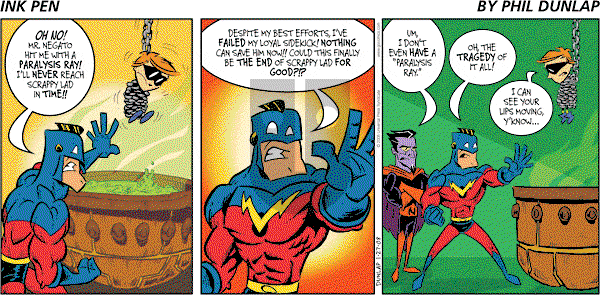 Ink Pen - Sunday January 27, 2008 Comic Strip