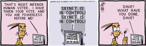 La Cucaracha on Friday November 7, 2008 Comic Strip