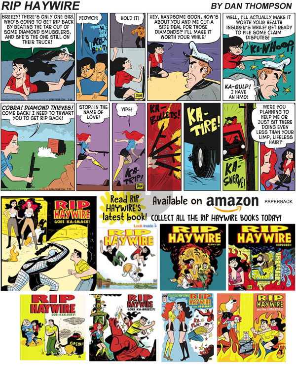 Rip Haywire on Sunday July 14, 2019 Comic Strip