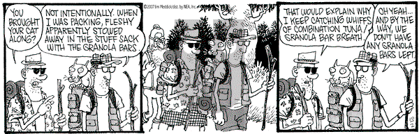 Monty on Tuesday October 2, 2007 Comic Strip