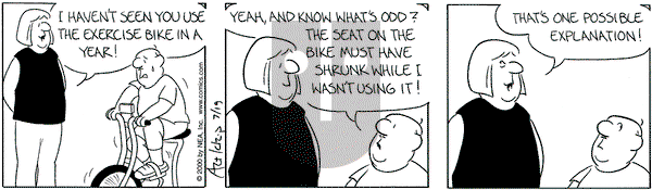 The Born Loser - Wednesday July 19, 2000 Comic Strip