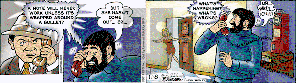 Alley Oop on Saturday November 8, 2014 Comic Strip