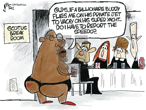 Clay Jones - Monday April 10, 2023 Comic Strip