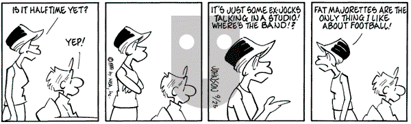 Arlo and Janis on Monday January 17, 2000 Comic Strip