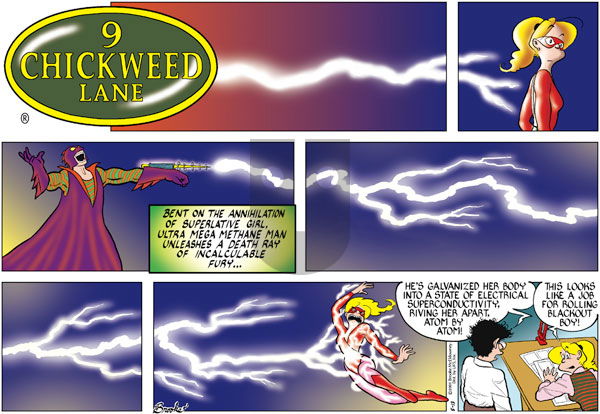 9 Chickweed Lane on Saturday January 19, 2002 Comic Strip