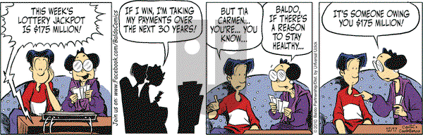 Baldo on Friday December 17, 2010 Comic Strip