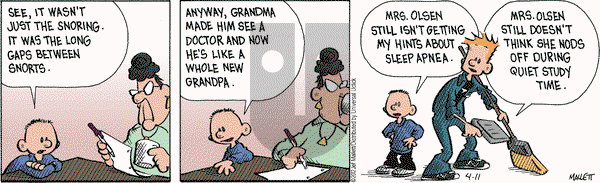 Frazz on Wednesday April 11, 2012 Comic Strip
