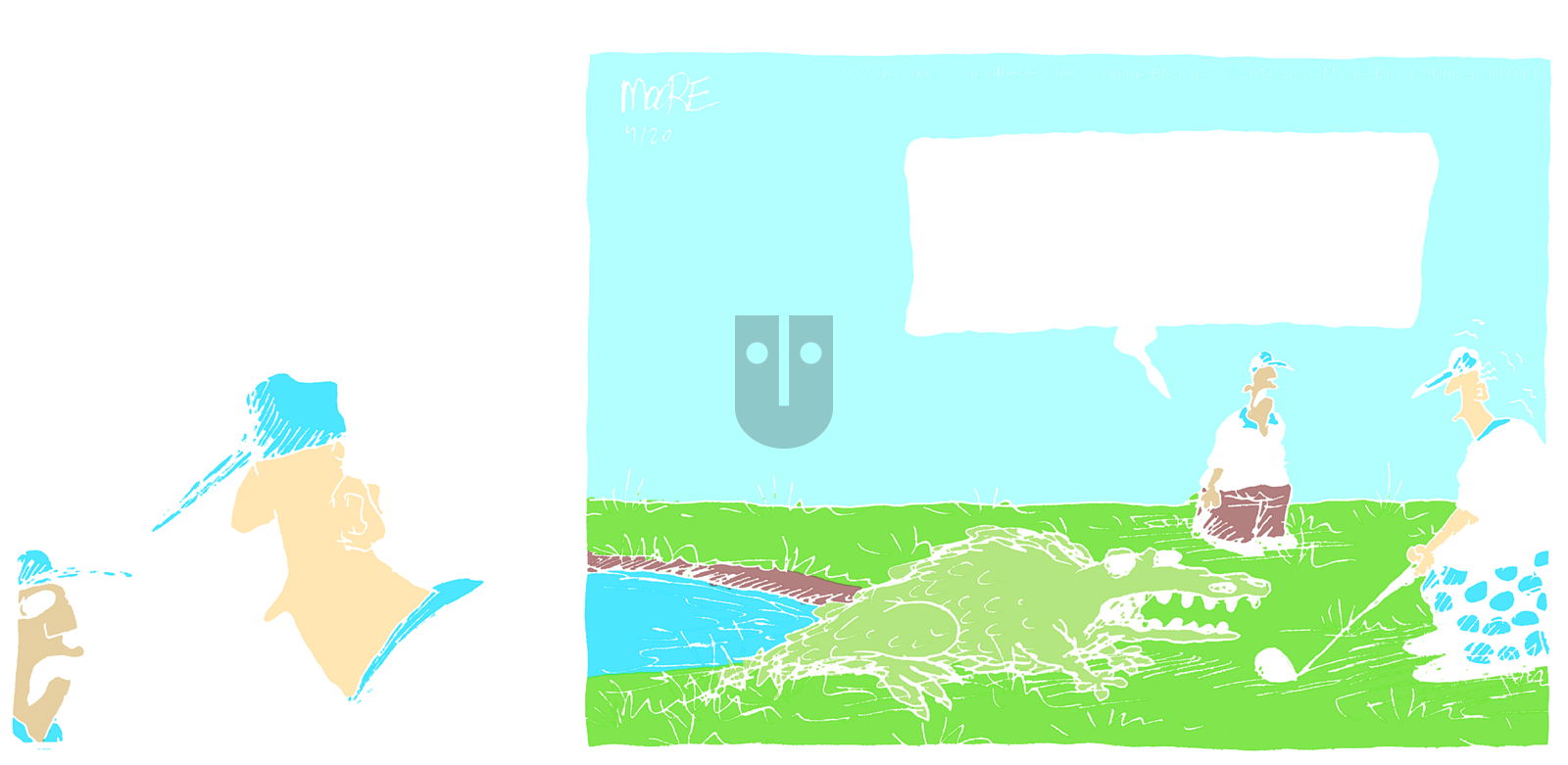 In the Bleachers on Sunday April 20, 2014 Comic Strip