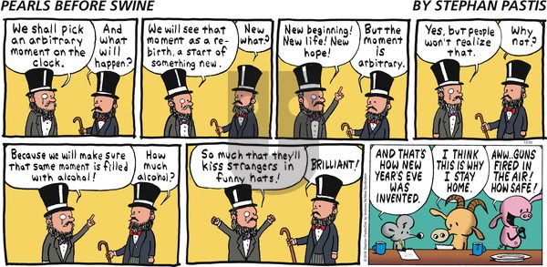 Pearls Before Swine on Sunday December 30, 2018 Comic Strip