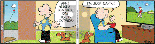 Drabble on Saturday May 10, 2014 Comic Strip