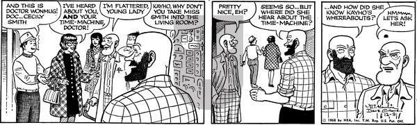 Alley Oop on Monday December 9, 1968 Comic Strip