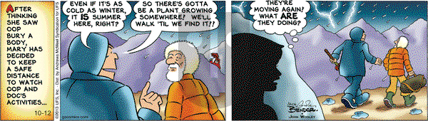 Alley Oop on Friday October 12, 2018 Comic Strip
