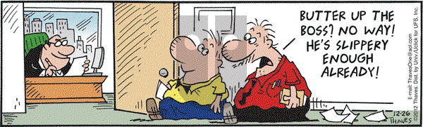 Frank and Ernest on Wednesday December 26, 2012 Comic Strip