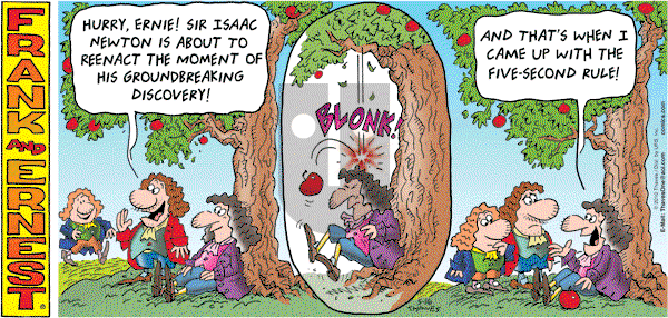 Frank and Ernest on Sunday May 16, 2010 Comic Strip
