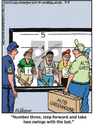 Close to Home on Wednesday September 9, 2015 Comic Strip