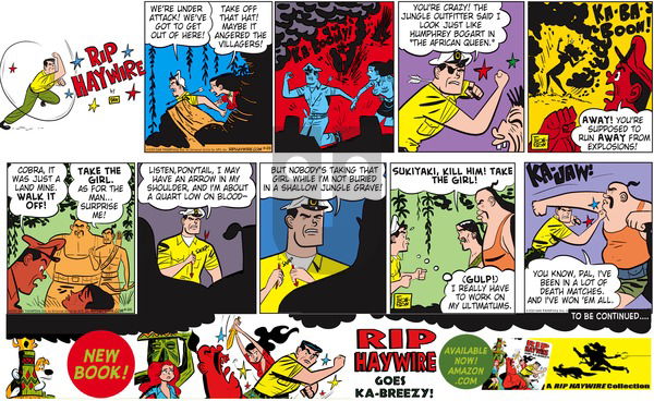 Rip Haywire on Sunday September 20, 2015 Comic Strip