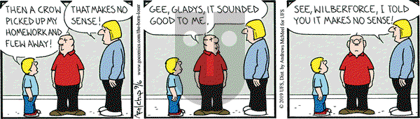 The Born Loser on Friday September 6, 2019 Comic Strip