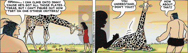 Alley Oop on Tuesday June 23, 2015 Comic Strip