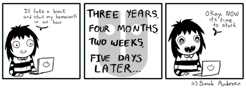 Sarah's Scribbles on Saturday April 12, 2014 Comic Strip