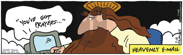 Frank and Ernest on Friday July 18, 2003 Comic Strip