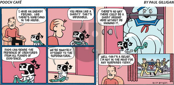 Pooch Cafe on Sunday December 17, 2017 Comic Strip