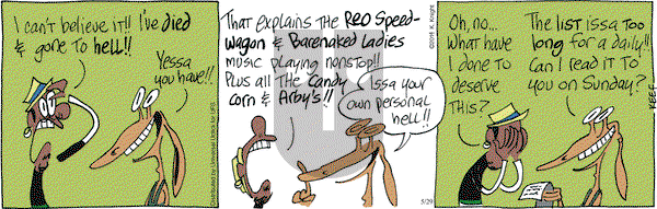 The Knight Life on Thursday May 29, 2014 Comic Strip