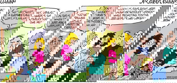 Luann on Sunday July 3, 2005 Comic Strip