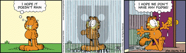 Garfield on Friday July 10, 2015 Comic Strip