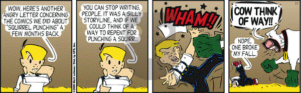 Cow and Boy Classics on Monday March 2, 2009 Comic Strip
