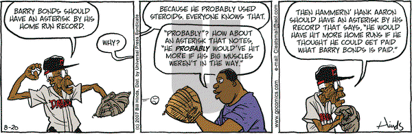 Cleats on Monday August 20, 2007 Comic Strip