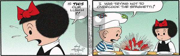 Nancy on Monday May 15, 2017 Comic Strip