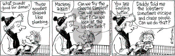 Cul de Sac on Wednesday January 16, 2008 Comic Strip