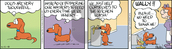 Drabble on Monday March 12, 2018 Comic Strip